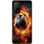 Mobile case for Xiaomi Mi 10T 5G with Football design