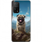 Mobile case for Xiaomi Mi 10T Pro 5G with Happy Dog design