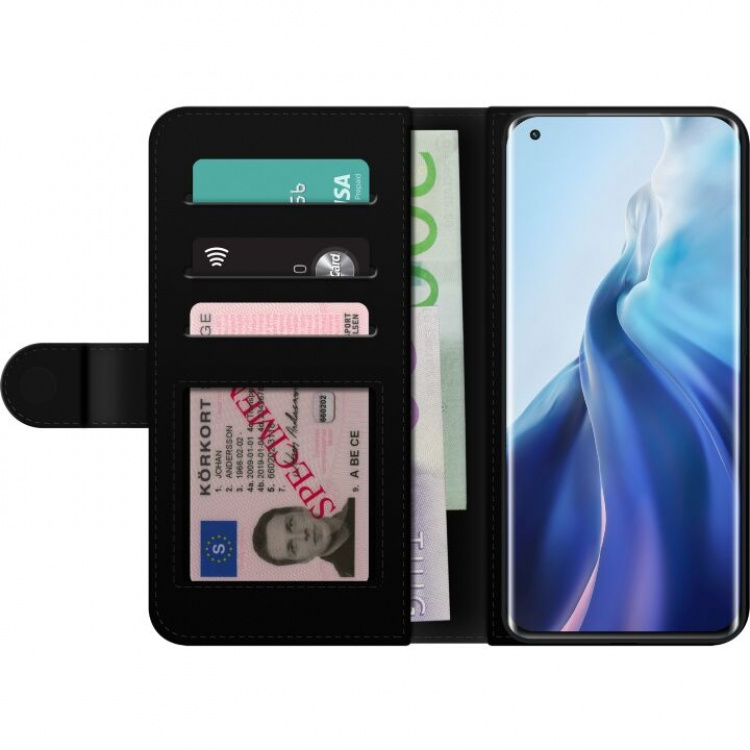 Wallet case for Xiaomi Mi 11 with Luxury line design