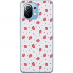 Mobile case for Xiaomi Mi 11 with Strawberries design