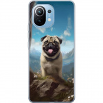 Mobile case for Xiaomi Mi 11 with Happy Dog design