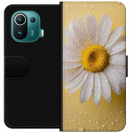 Wallet case for Xiaomi Mi 11 Pro with Porslinsblomma design