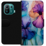 Wallet case for Xiaomi Mi 11 Pro with Magical flowers design