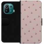 Wallet case for Xiaomi Mi 11 Pro with Cherry design