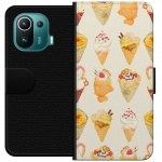 Wallet case for Xiaomi Mi 11 Pro with Glassy design Wallet case for Xiaomi Mi 11 Pro with Glassy design