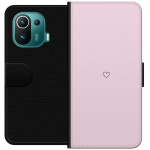 Wallet case for Xiaomi Mi 11 Pro with Heart design