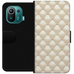 Wallet case for Xiaomi Mi 11 Pro with Gold shine design