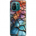 Mobile case for Xiaomi Mi 11 Pro with Metallic pattern design