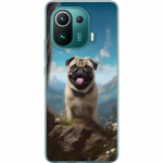 Mobile case for Xiaomi Mi 11 Pro with Happy Dog design
