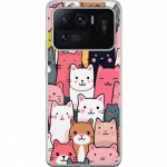 Mobile case for Xiaomi Mi 11 Ultra with Cat pattern design