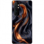Mobile case for Xiaomi Mi Note 10 Lite with Fiery silk design Mobile case for Xiaomi Mi Note 10 Lite with Fiery silk design