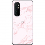 Mobile case for Xiaomi Mi Note 10 Lite with Pink Heart design