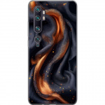 Mobile case for Xiaomi Mi Note 10 Pro with Fiery silk design
