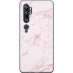 Mobile case for Xiaomi Mi Note 10 Pro with Pink Heart design