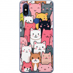 Mobile case for Xiaomi Mi Mix 3 with Cat pattern design