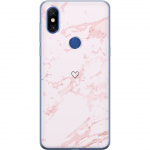 Mobile case for Xiaomi Mi Mix 3 with Pink Heart design