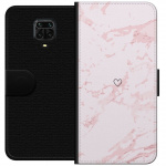 Wallet case for Xiaomi Redmi Note 9 Pro with Pink Heart design Wallet case for Xiaomi Redmi Note 9 Pro with Pink Heart design