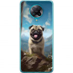Mobile case for Xiaomi Poco F2 Pro with Happy Dog design Mobile case for Xiaomi Poco F2 Pro with Happy Dog design