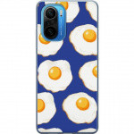 Mobile case for Xiaomi Poco F3 with Fried eggs design