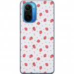 Mobile case for Xiaomi Poco F3 with Strawberries design