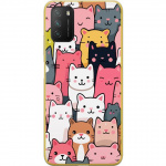 Mobile case for Xiaomi Poco M3 with Cat pattern design Mobile case for Xiaomi Poco M3 with Cat pattern design