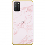 Mobile case for Xiaomi Poco M3 with Pink Heart design