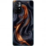 Mobile case for Xiaomi Poco M4 Pro 5G with Fiery silk design Mobile case for Xiaomi Poco M4 Pro 5G with Fiery silk design