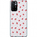 Mobile case for Xiaomi Poco M4 Pro 5G with Strawberries design