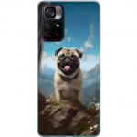Mobile case for Xiaomi Poco M4 Pro 5G with Happy Dog design