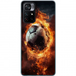 Mobile case for Xiaomi Poco M4 Pro 5G with Football design