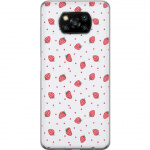 Mobile case for Xiaomi Poco X3 NFC with Strawberries design
