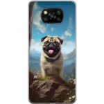 Mobile case for Xiaomi Poco X3 NFC with Happy Dog design