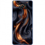 Mobile case for Xiaomi Poco X3 Pro with Fiery silk design