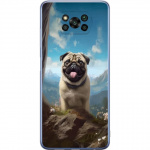 Mobile case for Xiaomi Poco X3 Pro with Happy Dog design
