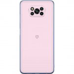 Mobile case for Xiaomi Poco X3 Pro with Heart design