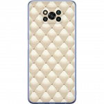 Mobile case for Xiaomi Poco X3 Pro with Gold shine design