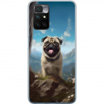 Mobile case for Xiaomi Redmi 10 with Happy Dog design