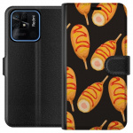 Wallet case for Xiaomi Redmi 10C with Chicken drumstick design