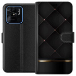 Wallet case for Xiaomi Redmi 10C with Luxury line design