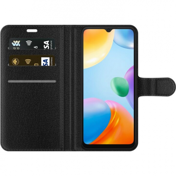 Wallet case for Xiaomi Redmi 10C with Luxury line design