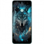 Mobile case for Xiaomi Redmi 12C with Wolf design