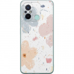 Mobile case for Xiaomi Redmi 12C with Flowers design