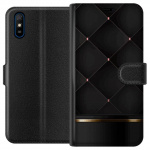Wallet case for Xiaomi Redmi 9A with Luxury line design
