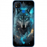 Mobile case for Xiaomi Redmi 9C NFC with Wolf design Mobile case for Xiaomi Redmi 9C NFC with Wolf design