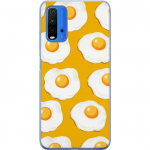 Mobile case for Xiaomi Redmi 9T with Fried egg design