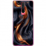 Mobile case for Xiaomi Redmi K30 with Fiery silk design