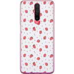 Mobile case for Xiaomi Redmi K30 with Strawberries design