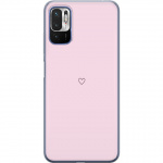 Mobile case for Xiaomi Redmi Note 10 5G with Heart design