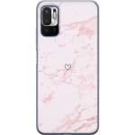Mobile case for Xiaomi Redmi Note 10 5G with Pink Heart design