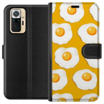 Wallet case for Xiaomi Redmi Note 10 Pro with Fried egg design